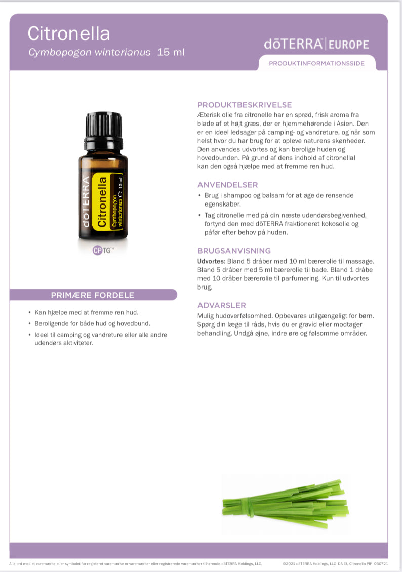 doTERRA Citronella 15ml